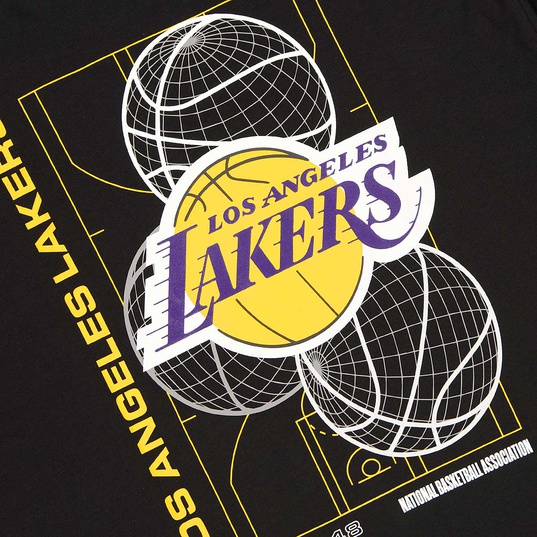 NBA LOS ANGELES LAKERS BBALL GRAPHIC T-SHIRT  large image number 4