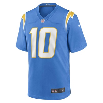 nike NFL LOS ANGELES CHARGERS HOME GAME JERSEY JUSTIN HERBERT Italy Blue 1