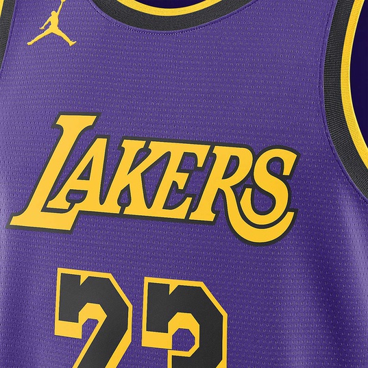 LeBron James Los Angeles Lakers Nike Swingman Jersey Purple