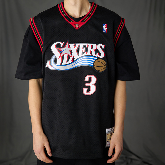 NBA PHILADELPHIA 76ERS 2000-01 SWINGMAN JERSEY ALLEN IVERSON  large afbeeldingnummer 5