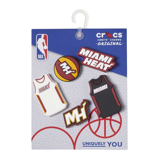 NBA Miami Heat Jibbitz 5Pck  large Bildnummer 4