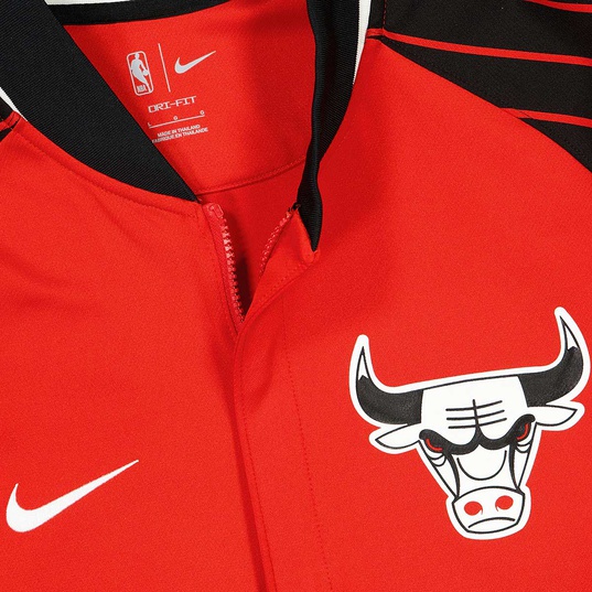 Nike nba chicago bulls tracksuit chandal rojo