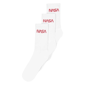 NASA Worm Logo Socks 3-Pack