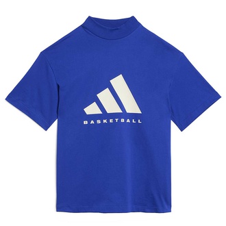 adidas Basketball T Shirt blue 1