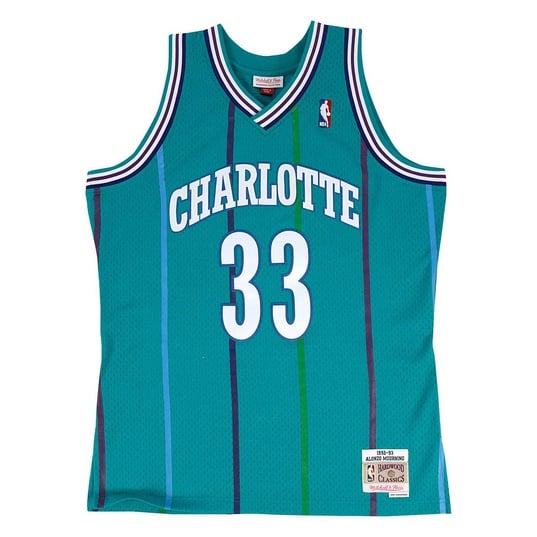 NBA SWINGMAN JERSEY CHARLOTTE HORNETS 94 - ALONZO MOURNING  large numero dellimmagine {1}
