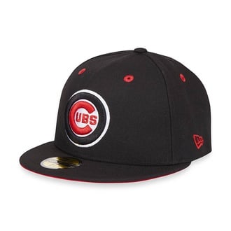 MLB CHICAGO CUBS BRED 3x CHAMPIONS PATCH 59FIFTY CAP