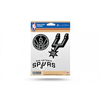 NBA STICKER-Set San Antonio Spurs