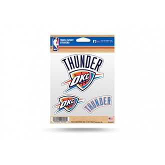 NBA STICKER-Set Oklahoma City Thunder