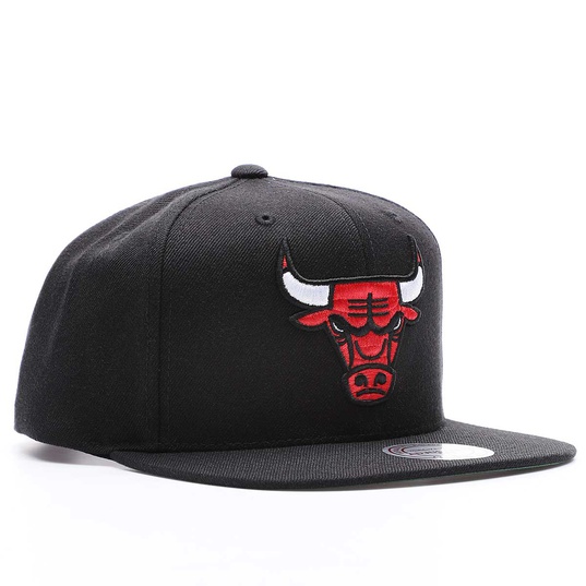 NBA WOOL SOLID CHICAGO BULLS SNAPBACK  large image number 1