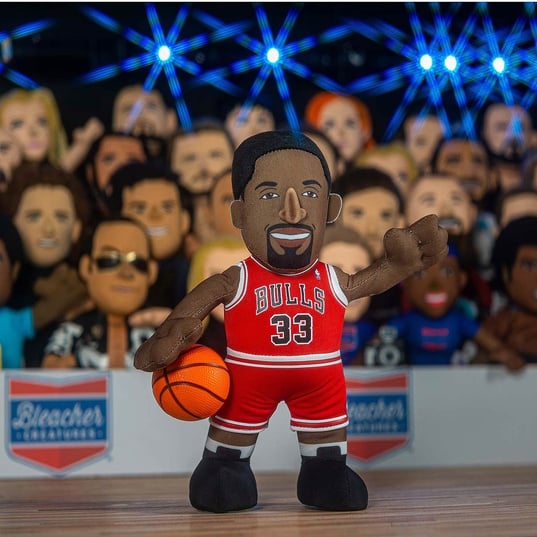 NBA Chicago Bulls Plush Toy Scottie Pippen 25cm  large número de imagen 5