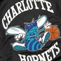 NBA CHARLOTTE HORNETS TEAM ORIGINS VARSITY SATIN JACKET  large número de imagen 4