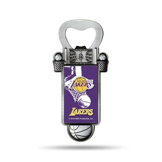 NBA Los Angeles Lakers Basketball Bottle Opener Magnet