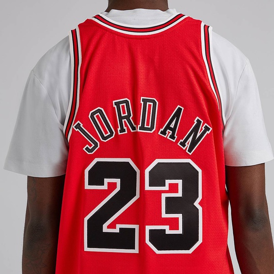 Chicago Bulls Michael Jordan 1997 Alternate Authentic Jersey By