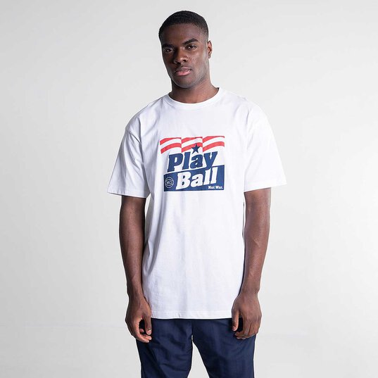 Play Ball Not War T-Shirt  large image number 2