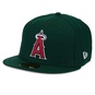 MLB ANAHEIM ANGELS 50TH ANNIVERSARY PATCH 59FIFTY CAP  large image number 1