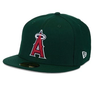 MLB ANAHEIM ANGELS 50TH ANNIVERSARY PATCH 59FIFTY CAP