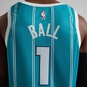 NBA CHARLOTTE HORNETS ICON SWINGMAN JERSEY LAMELO BALL  large image number 5
