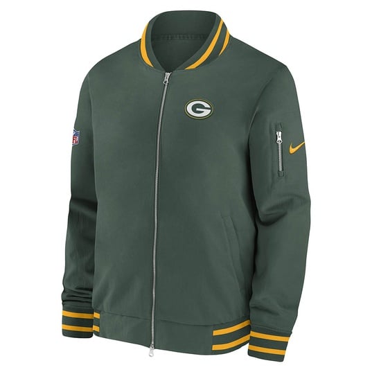 NFL COACH BOMBER JACKET GREEN BAY PACKERS  large image number 1