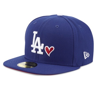 MLB LOS ANGELES DODGERS 59FIFTY HEART 1988 WORLD SERIES PATCH CAP