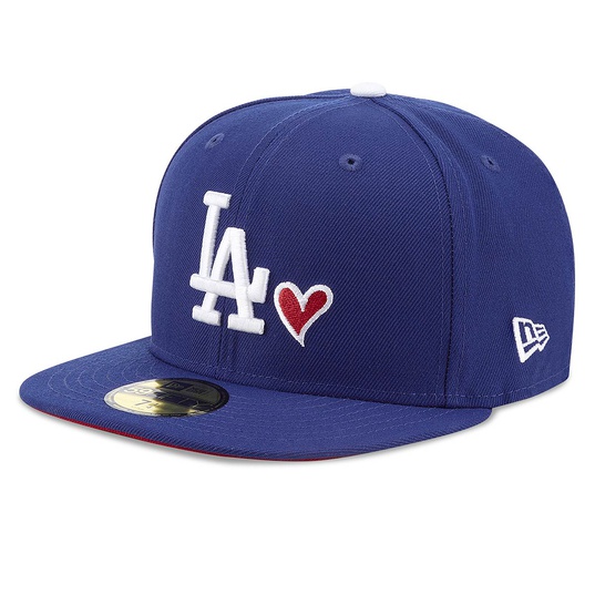 MLB LOS ANGELES DODGERS 59FIFTY HEART 1988 WORLD SERIES PATCH CAP  large image number 1