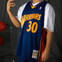NBA GOLDEN STATE WARRIOR SWINGMAN JERSEY 2009-10 STEPHEN CURRY  large número de imagen 3