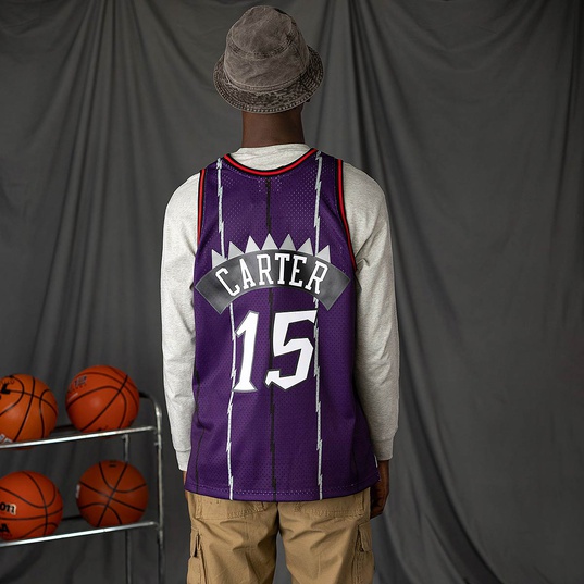 Vince Carter Toronto Raptors Mitchell & Ness 1999 2000 Purple Basketball  Jersey • Kybershop