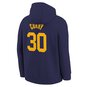 NBA GOLDEN STATE WARRIORS STATEMENT COURTSIDE FLEECE HOODY STEPHEN CURRY KIDS  large image number 2