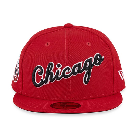 Cap New Era Chicago Bulls Championships 59FIFTY Fitted Cap White