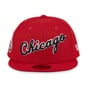 NBA CHICAGO BULLS SCRIPT 6X CHAMPIONS PATCH 59FIFTY CAP  large image number 3