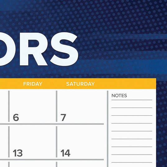 Golden State Warriors - NBA - Desk Calendar - 2023  large image number 3