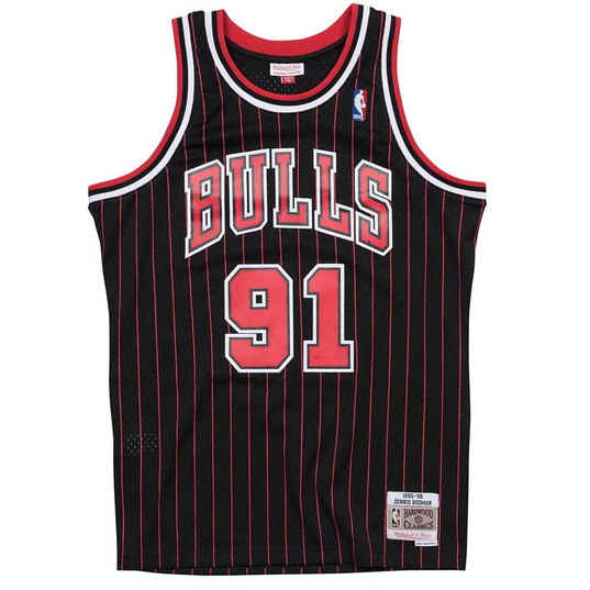 NBA CHICAGO BULLS 1995-96 ALTERNATE SWINGMAN JERSEY DENNIS RODMAN  large image number 1