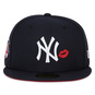 MLB NEW YORK YANKEES KISS 100th ANNIVERSARY PATCH 59FIFTY CAP  large image number 4
