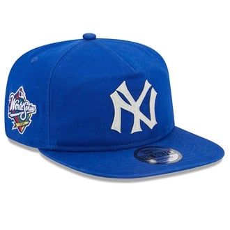 MLB NEW YORK YANKEES WORLD SERIES PATCH GOLFER SNAPBACK CAP