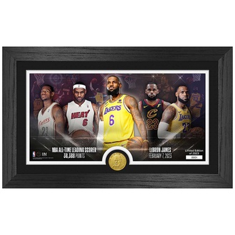 NBA LeBron James All Time Leading Scorer Coin Photo Mint