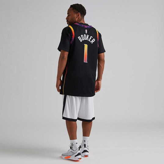 Phoenix Suns Statement Edition Men's Jordan Dri-FIT NBA Short-Sleeve Top.