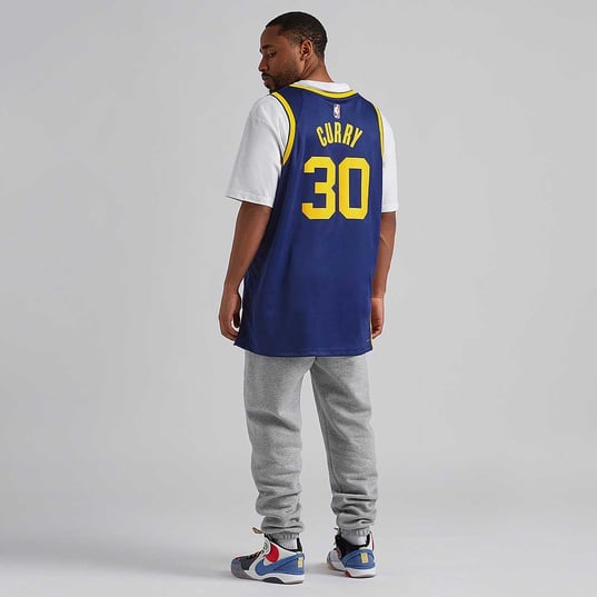 NBA GOLDEN STATE WARRIORS DRI-FIT STATEMENT SWINGMAN JERSEY STEPHEN CURRY  large image number 2