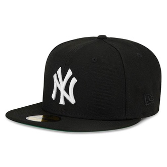 MLB NEW YORK YANKEES GREEN UNDER BRIM 59FIFTY CAP