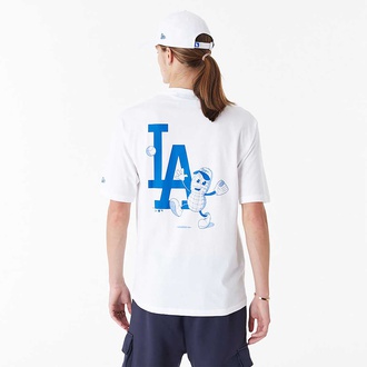 MLB LOS ANGELES DODGERS FOOD GRAPHIC OVERSIZED T-SHIRT