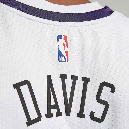 Nike Anthony Davis LA Lakers White Jersey City Edition CN1737-101 Men's S  Small
