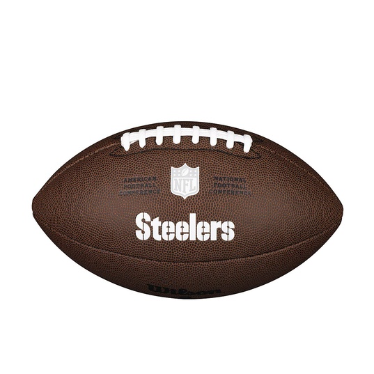 NFL LICENSED OFFICIAL FOOTBALL PITTSBURGH STEELERS  large image number 2