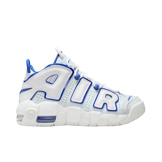 nike AIR MORE UPTEMPO GS SUMMIT WHITE RACER BLUE FOOTBALL GREY 1