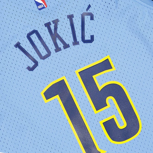 NBA DENVER NUGGETS 2016 NIKOLA JOKIC ROAD SWINGMAN JERSEY  large image number 4
