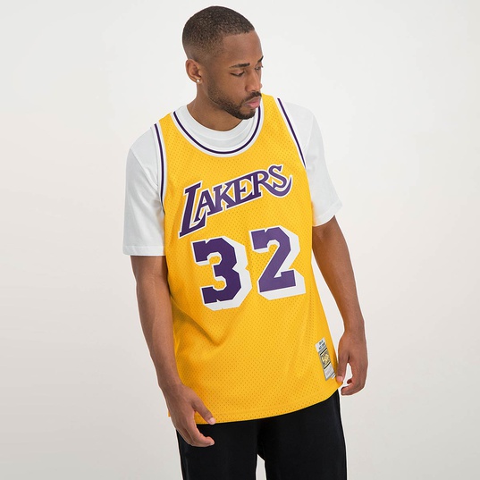 Acquista NBA SWINGMAN JERSEY LA LAKERS - Magic Johnson #32 per N/A 0.0 ...