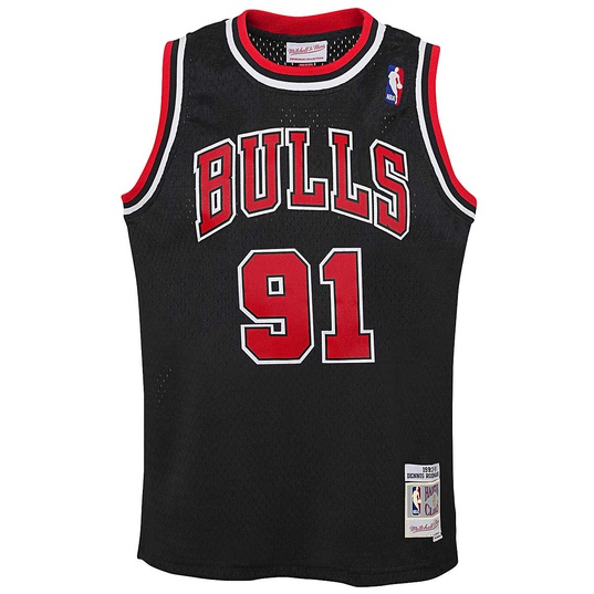 NBA CHICAGO BULLS 1997 SWINGMAN JERSEY DENNIS RODMAN KIDS  large numero dellimmagine {1}