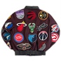 NBA COLLAGE WOOL AND LEATHER JACKET  large image number 3