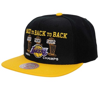 NBA LOS ANGELES LAKERS 00-03 LAKERS CHAMPS SNAPBACK CAP