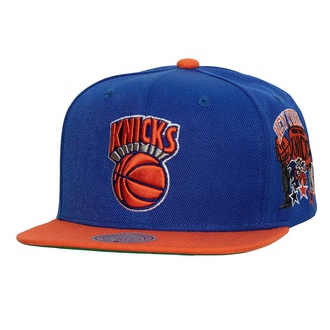 NBA HARDWOOD CLASSICS NEW YORK KNICKS PATCH OVERLOAD SNAPBACK CAP