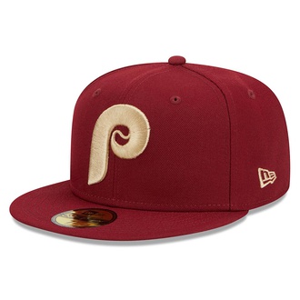 MLB PHILADELPHIA PHILLIES LAUREL SIDEPATCH 59FIFTY CAP