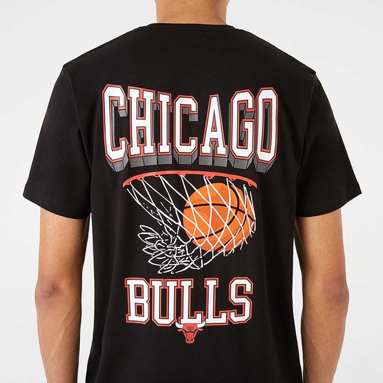 NBA HOOP CHICAGO BULLS GRAPHIC T-SHIRT  large numero dellimmagine {1}