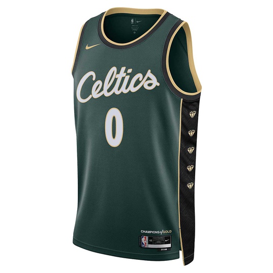 Authentic BNWT Jayson Tatum Boston Celtics Nike NBA City Edition Swingman  Jersey